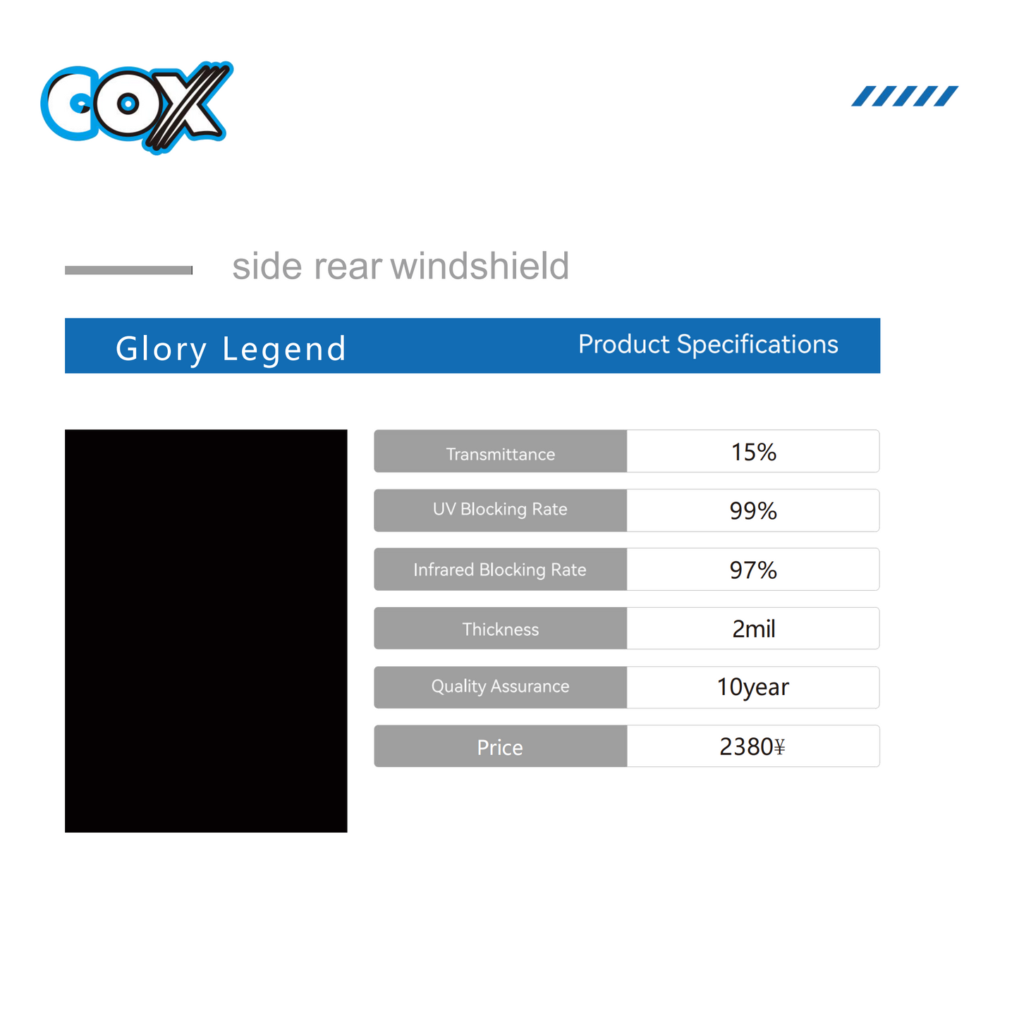 New Energy Glory Series-Glory Legend